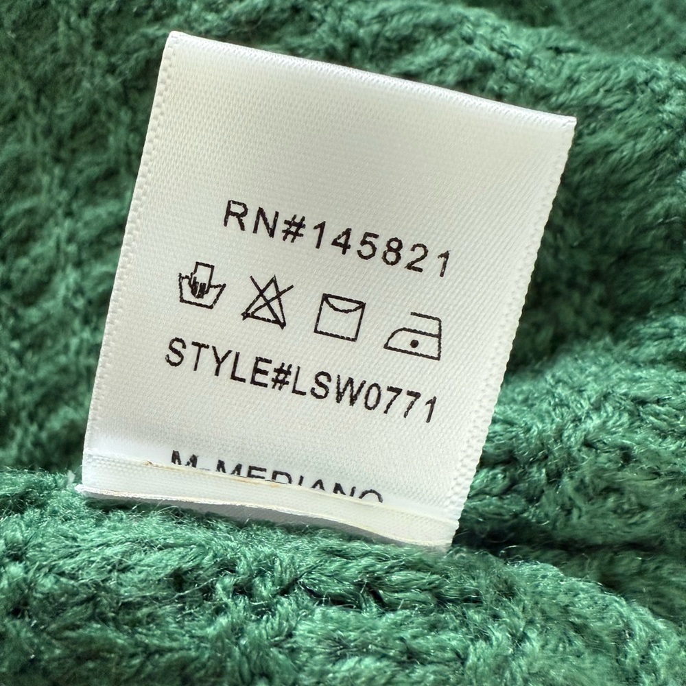 Listicle Dark Green Vintage Style Knit Cardigan Sweater NWT - Picture 12 of 12